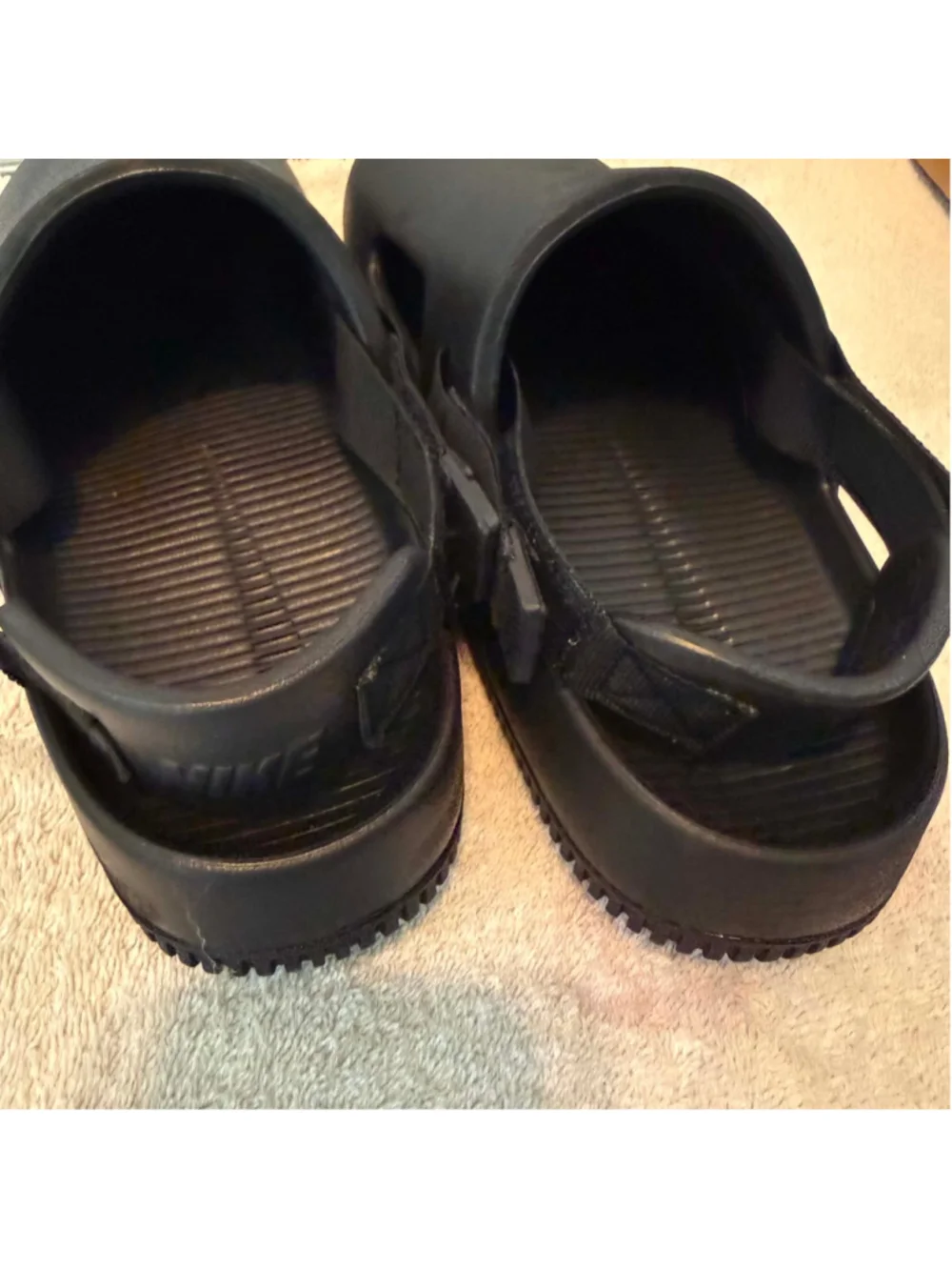Nike Calm Mule Men's Black Slip on Slides Clogs Shoes Size 9 New FD5130-001